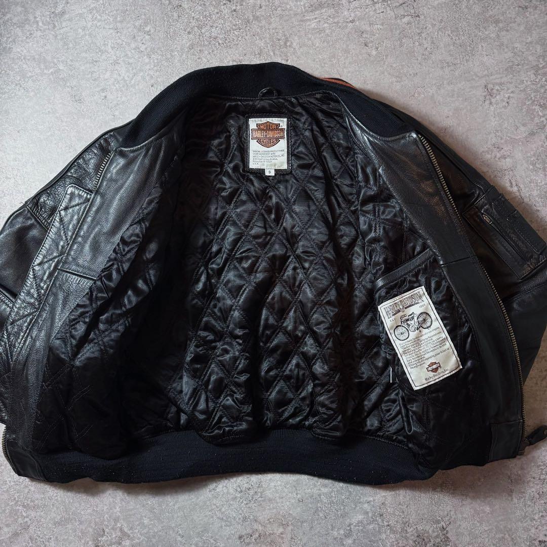 90s ハーレーダビッドソン フライトレザージャケット A-2 G-1