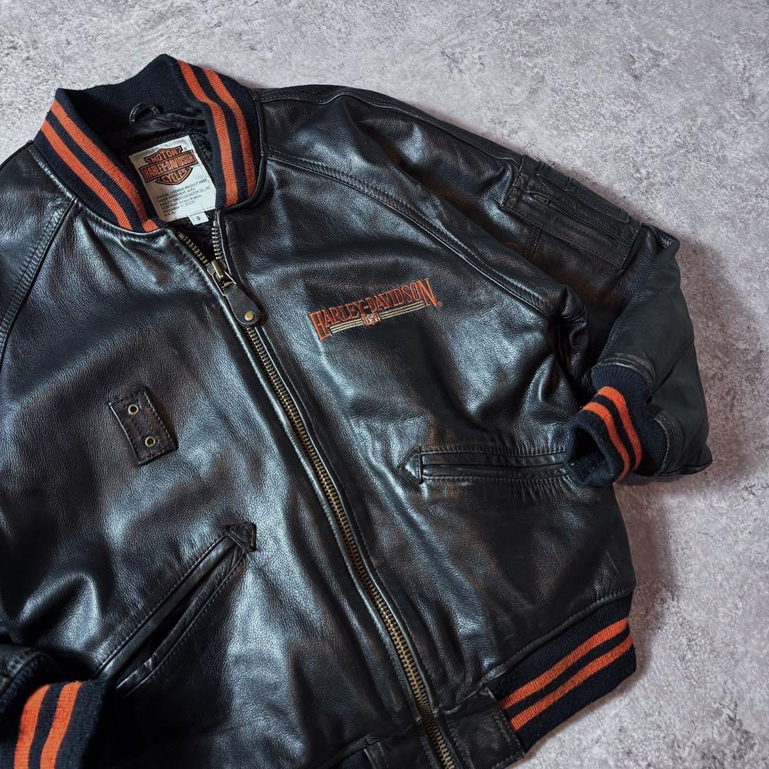 90s ハーレーダビッドソン フライトレザージャケット A-2 G-1
