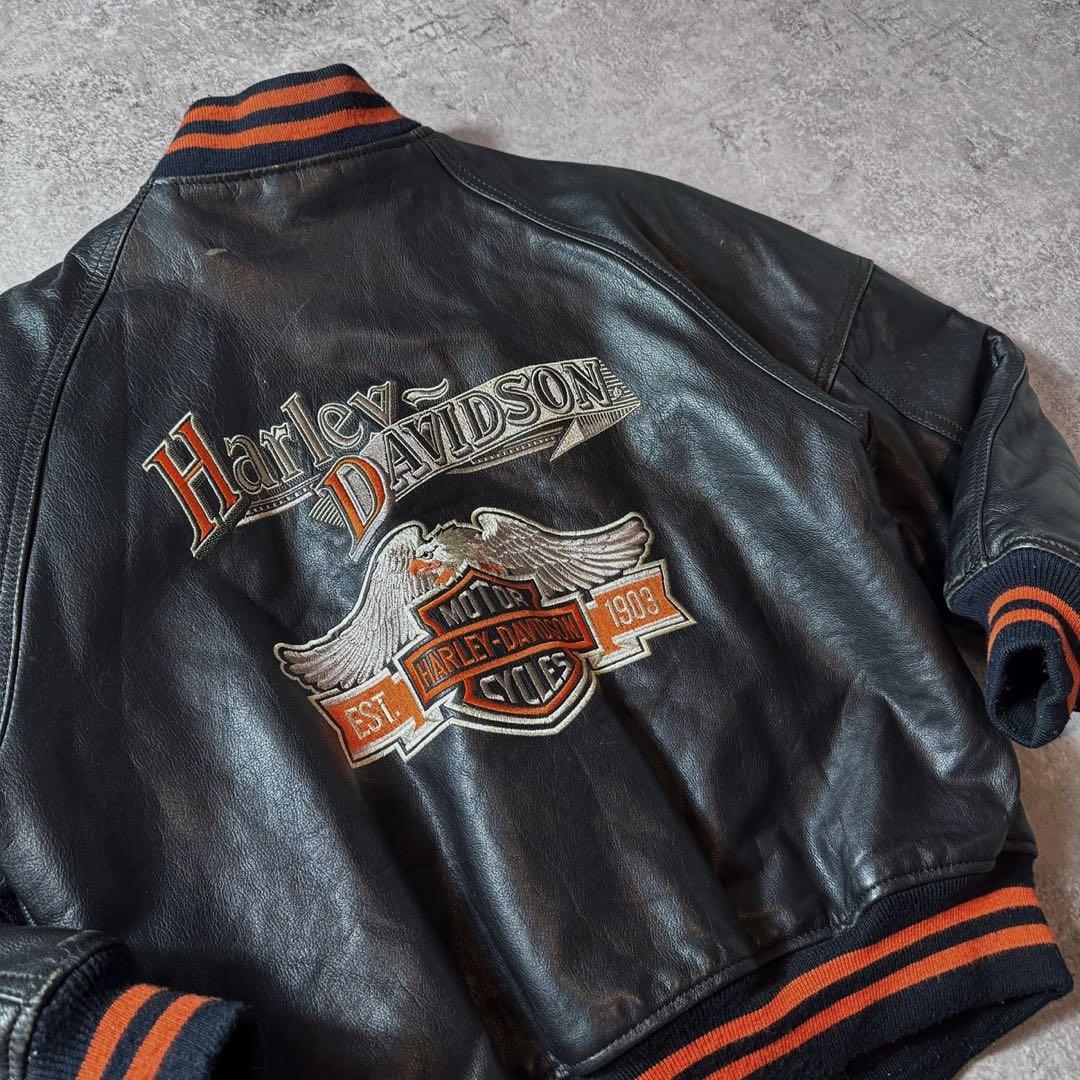 90s ハーレーダビッドソン フライトレザージャケット A-2 G-1