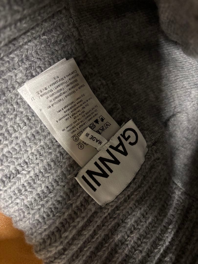 GANNI グレーニット帽
