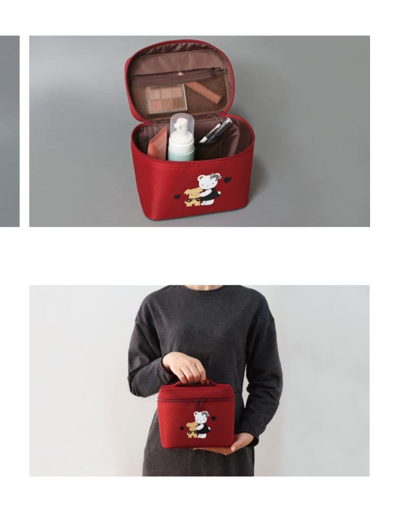 新品　ファミリア　ノベルティ　バニティケース