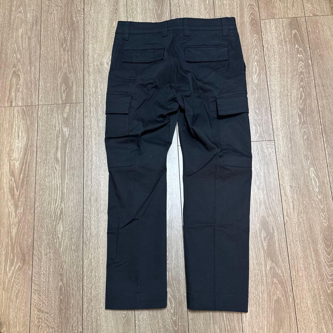 YCHAI ブラックカーゴパンツ