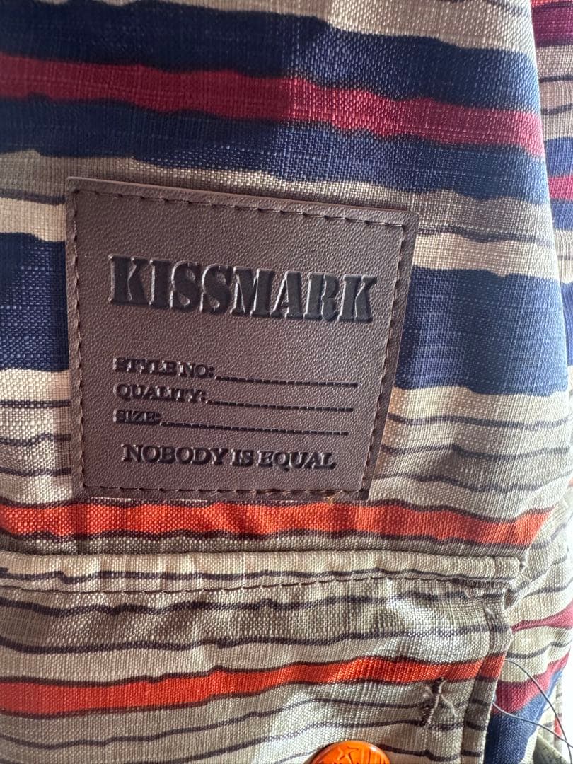 新品未使用　KISSMARK スノーボードウェア メンズ ストライプ