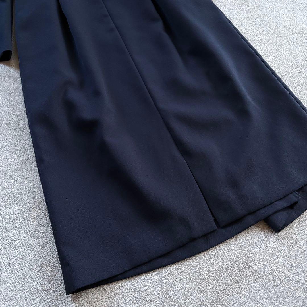 【新品】CELFORD セルフォード タックタイトワンピース ネイビー 38