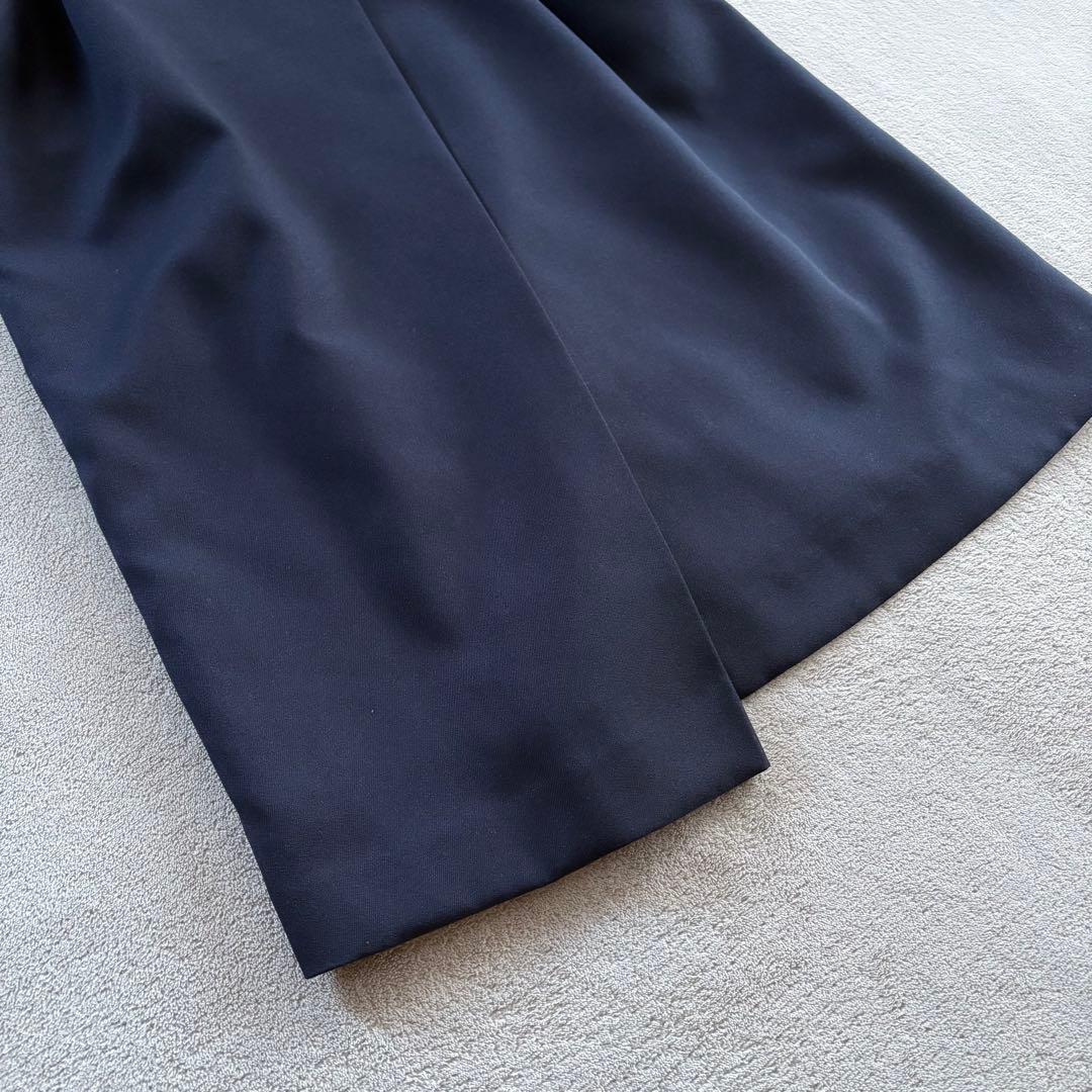 【新品】CELFORD セルフォード タックタイトワンピース ネイビー 38