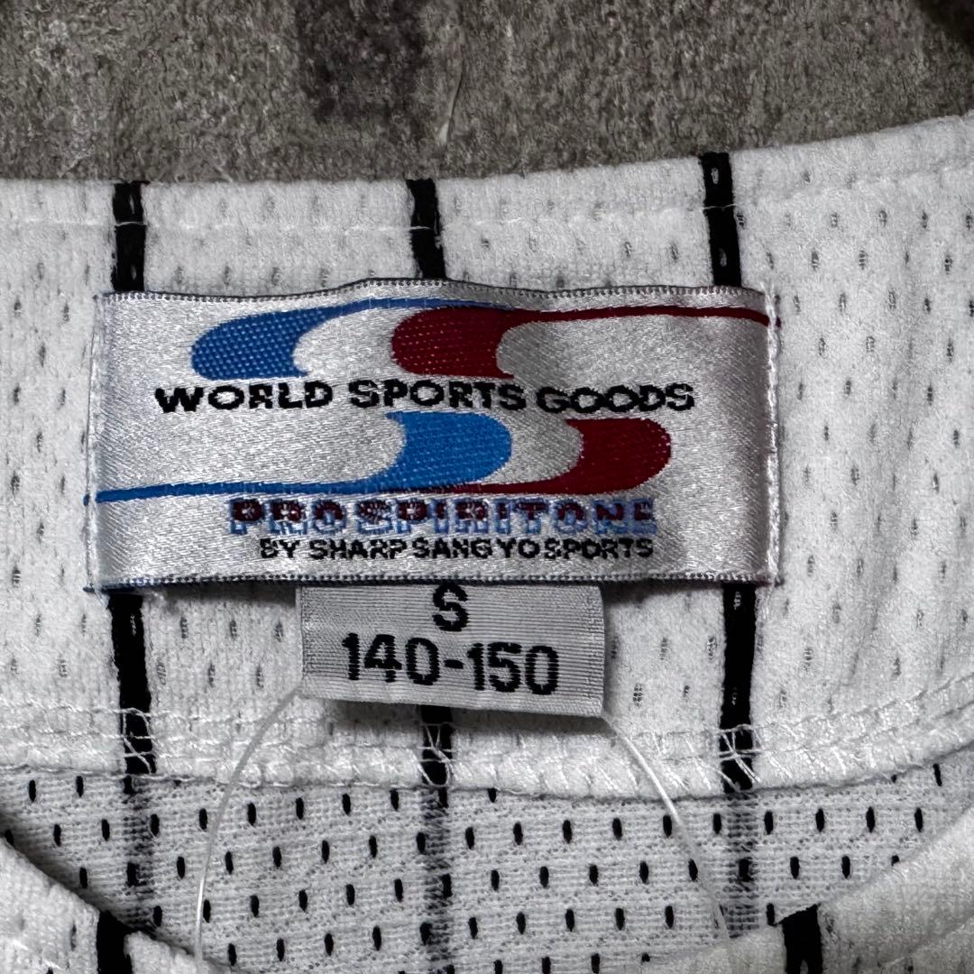 【新品】 阪神 タイガース ロゴ 刺繍 ユニフォーム 漢字 シャープ産業 レア