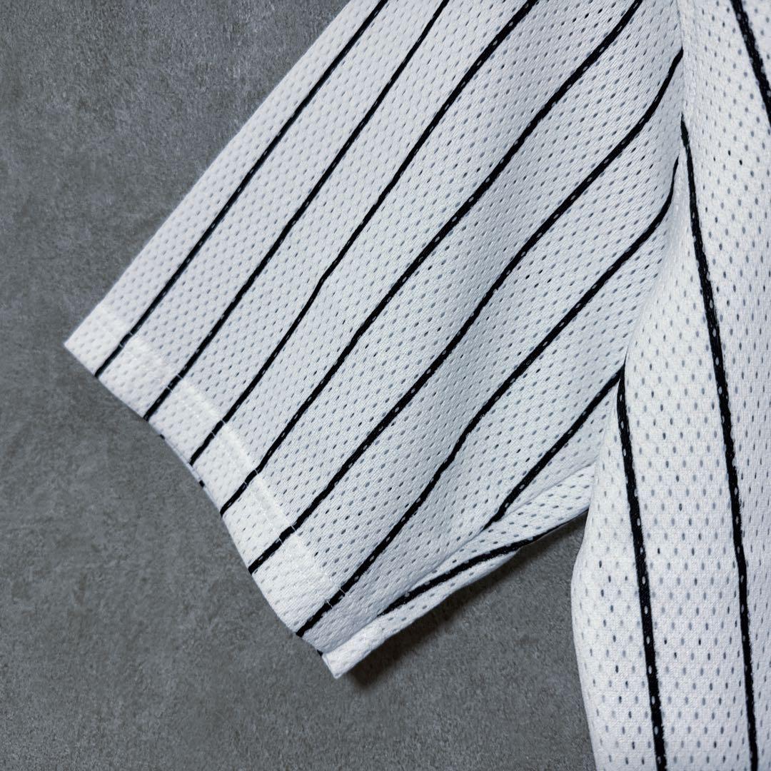 【新品】 阪神 タイガース ロゴ 刺繍 ユニフォーム 漢字 シャープ産業 レア