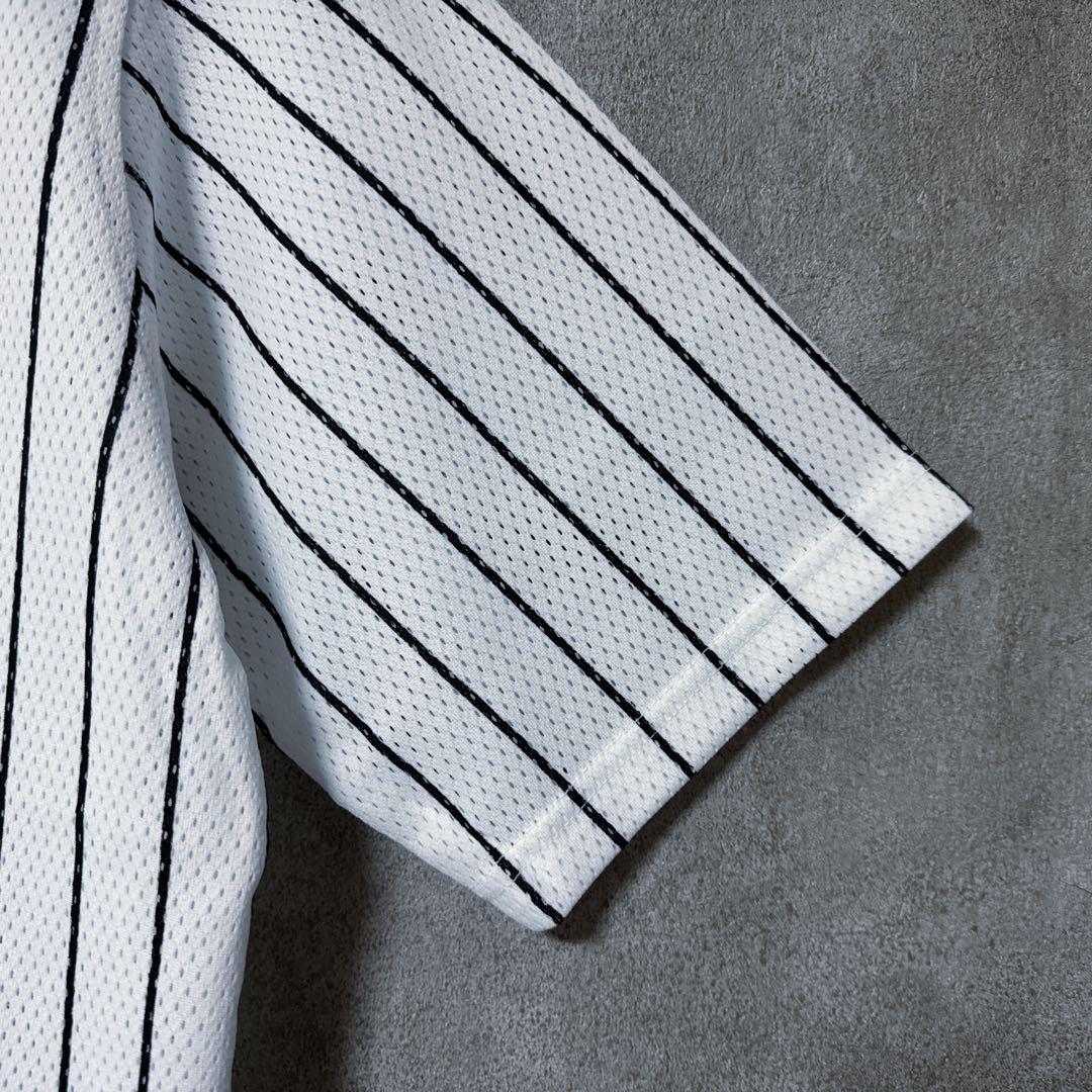 【新品】 阪神 タイガース ロゴ 刺繍 ユニフォーム 漢字 シャープ産業 レア