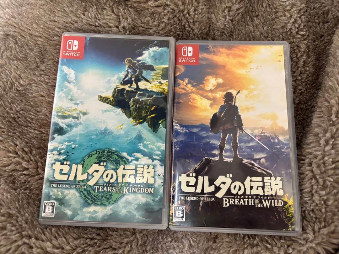 ゼルダの伝説　ブレスオブザワイルド&ティアーズオブザキングダム2本セット