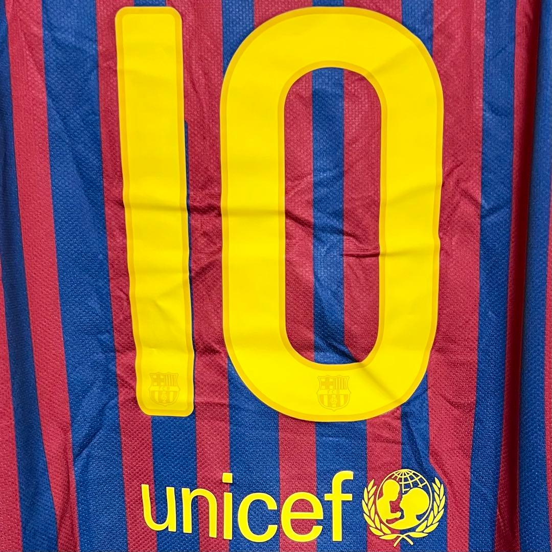 【新品/タグ付き】11/12 FCバルセロナ ♯10 メッシ【Mサイズ】ホーム