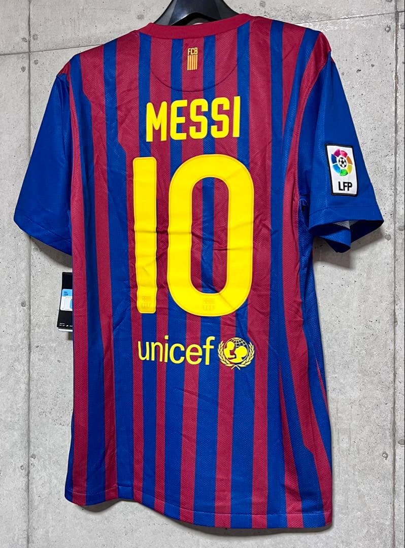【新品/タグ付き】11/12 FCバルセロナ ♯10 メッシ【Mサイズ】ホーム