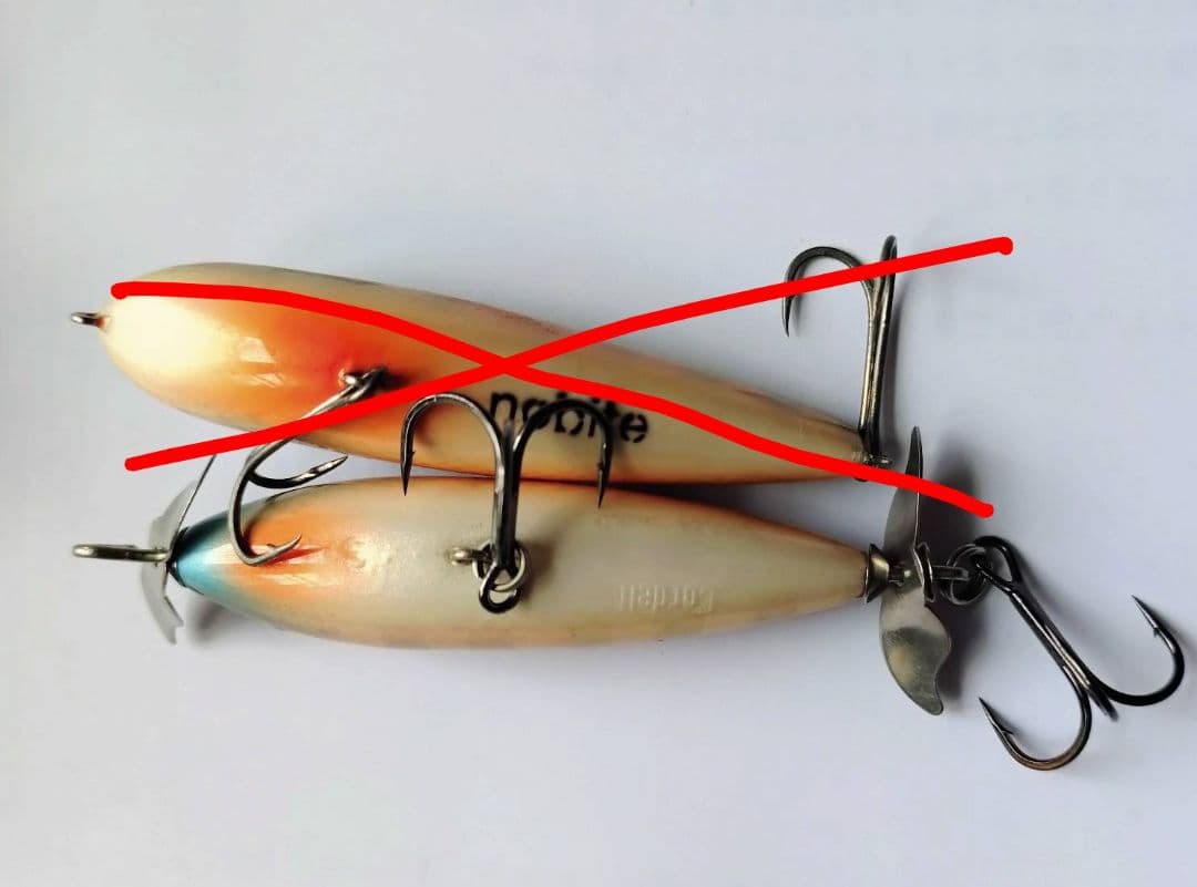 ノーバイト ポップRx2 クレイジーシャッド nobite ナチュラルプリント