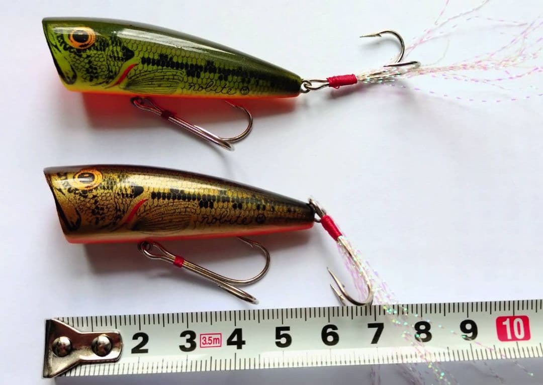 ノーバイト ポップRx2 クレイジーシャッド nobite ナチュラルプリント