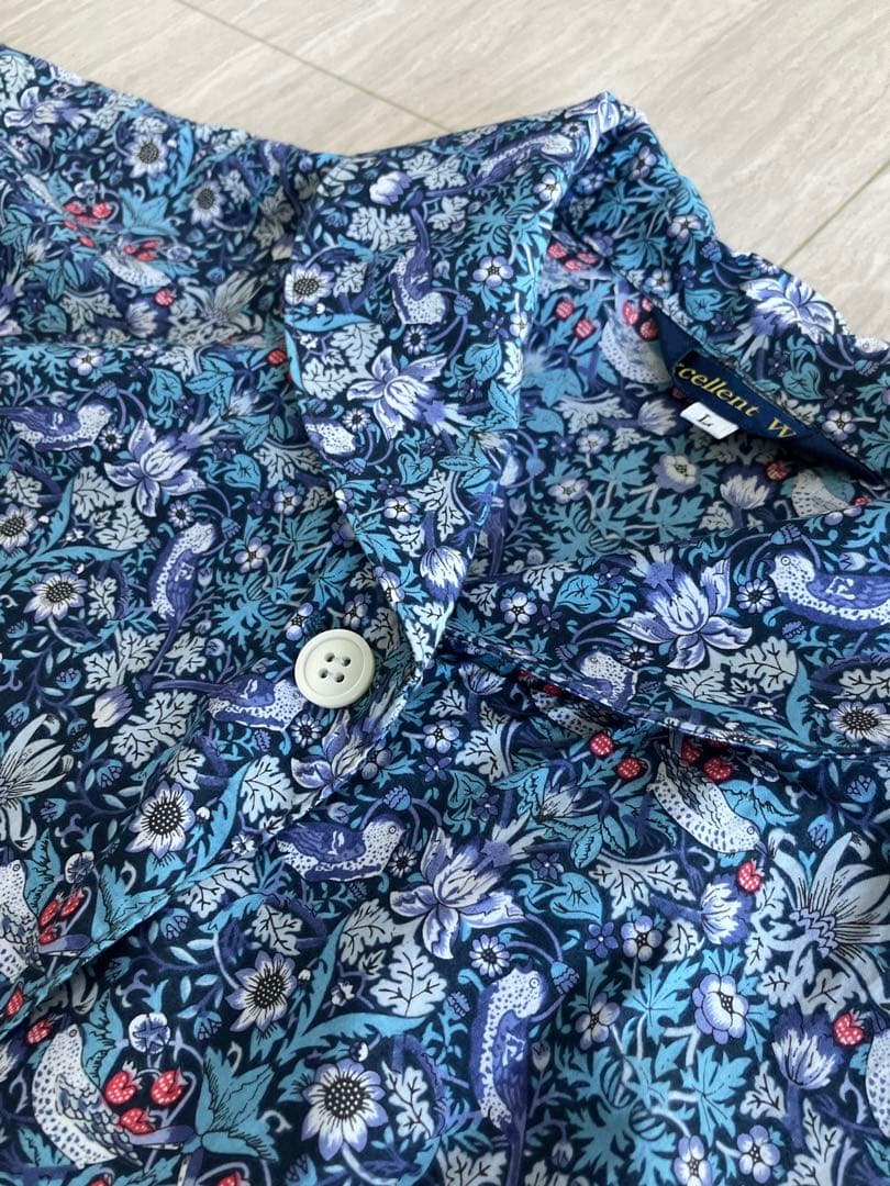 【着用1回】Excellent Wish ロングワンピース　リバティ　タナローン