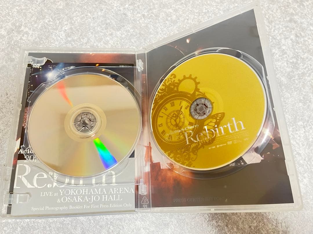 美品Acid Black Cherry2010 Live Re:birth初回盤