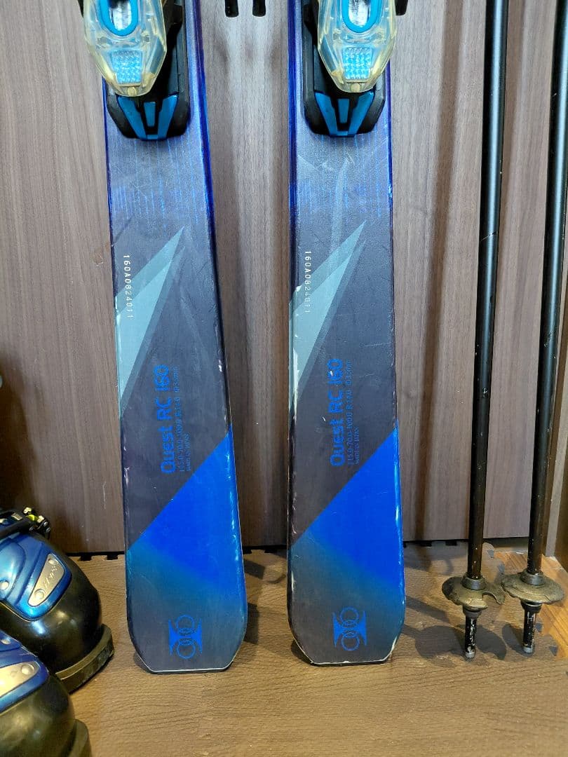 程度良好‼️HART/学生・メンズ用/スキーセット・メンテ・WAX済み✔軽量‼️