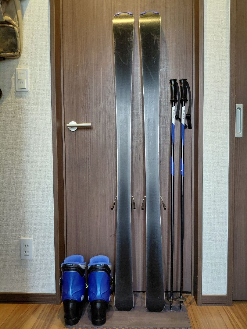 程度良好‼️HART/学生・メンズ用/スキーセット・メンテ・WAX済み✔軽量‼️