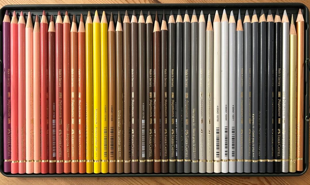 ファーバーカステル ポリクロモス 油性色鉛筆 120色