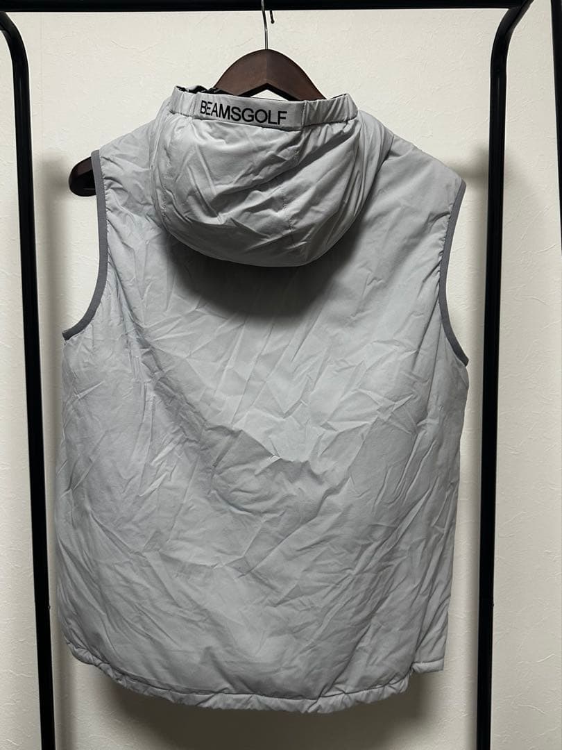 【BEAMS GOLF】ゴルフウェア ジップベストメンズ M