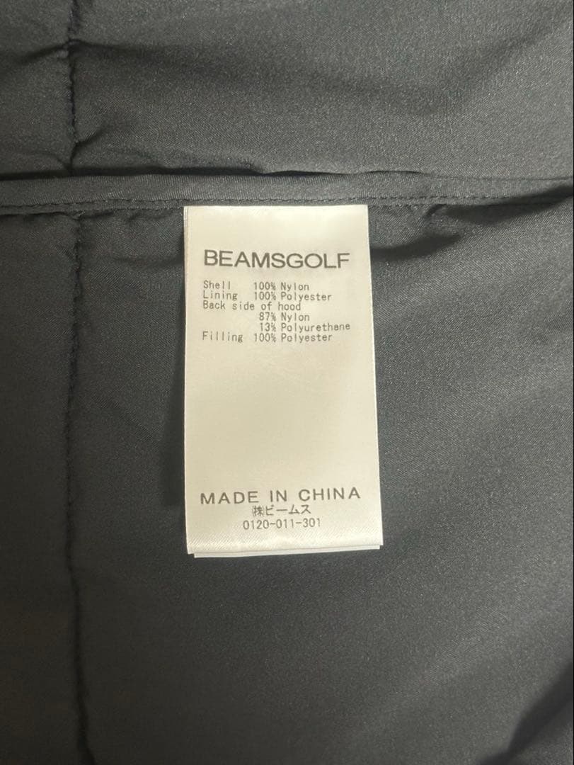 【BEAMS GOLF】ゴルフウェア ジップベストメンズ M