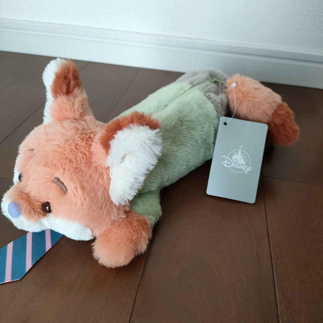 ディズニーストア ニックワイルド　ぬいぐるみ　ペンケース 筆箱 ズートピア