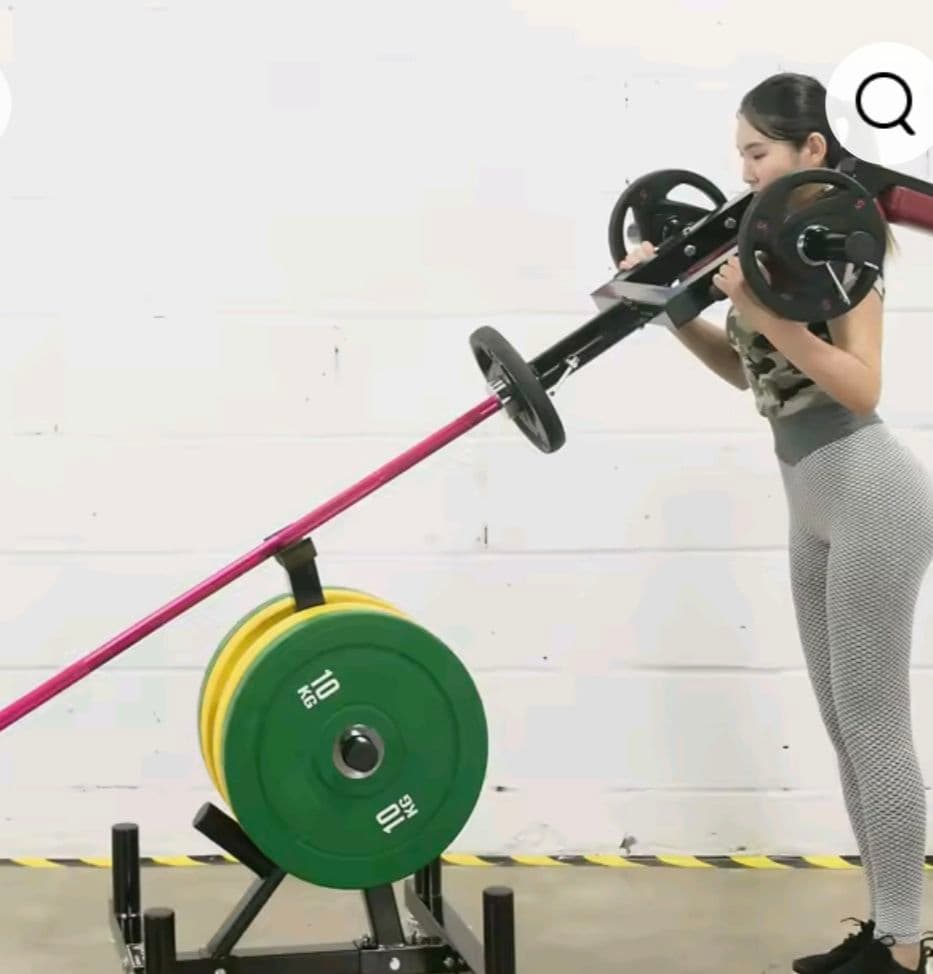 引き取り限定 スクワットトレーニングマシン替えパッド 付き