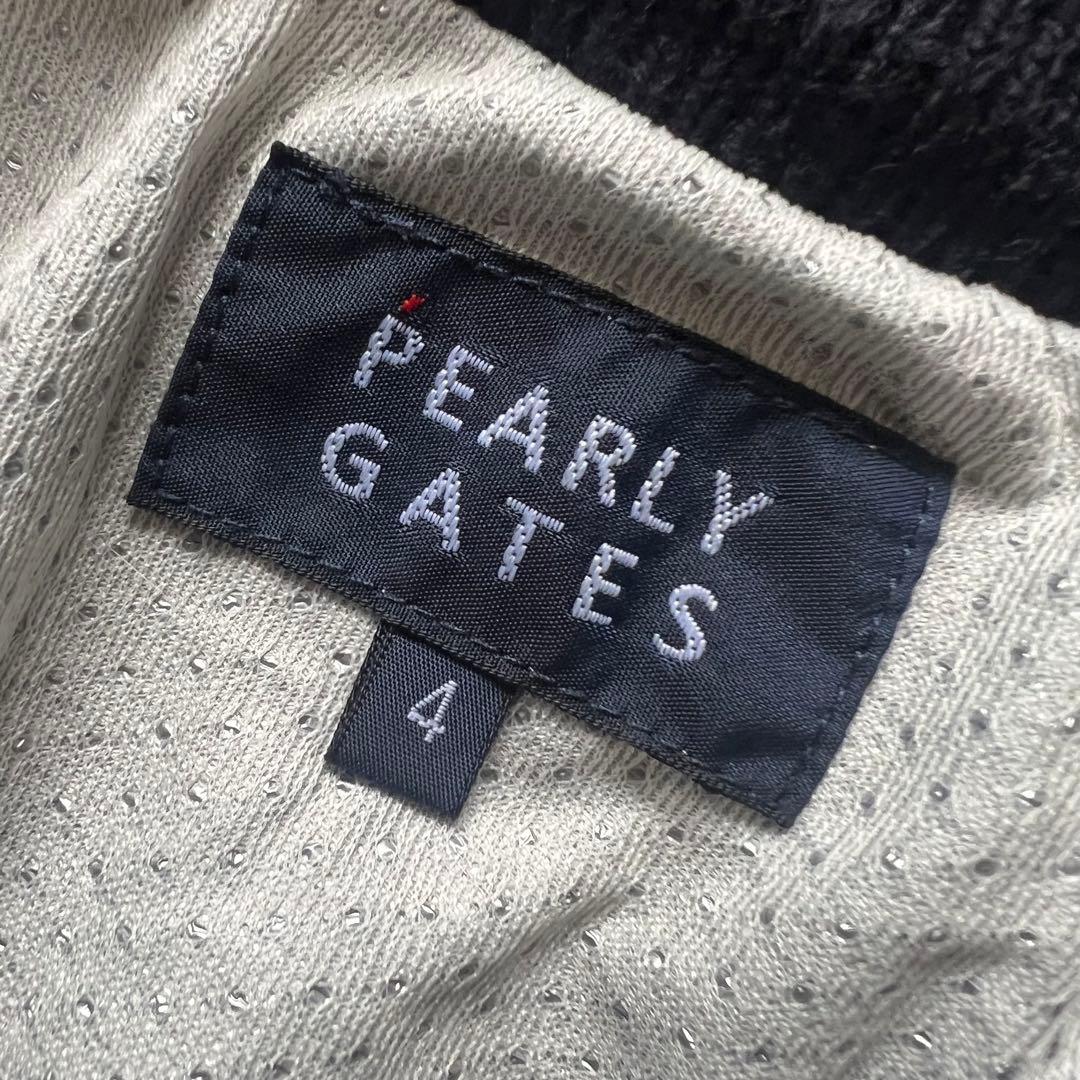 PEARLY GATES パーリーゲイツ　星に願いを　裏地付き　ニット　メンズ