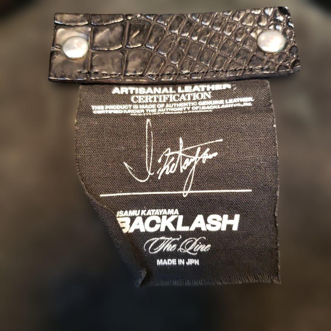 BACKLASH THE LINE ハンガー付 イタリーカーフ　M