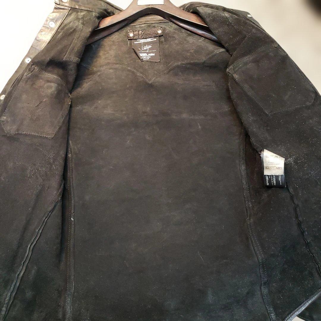 BACKLASH THE LINE ハンガー付 イタリーカーフ　M