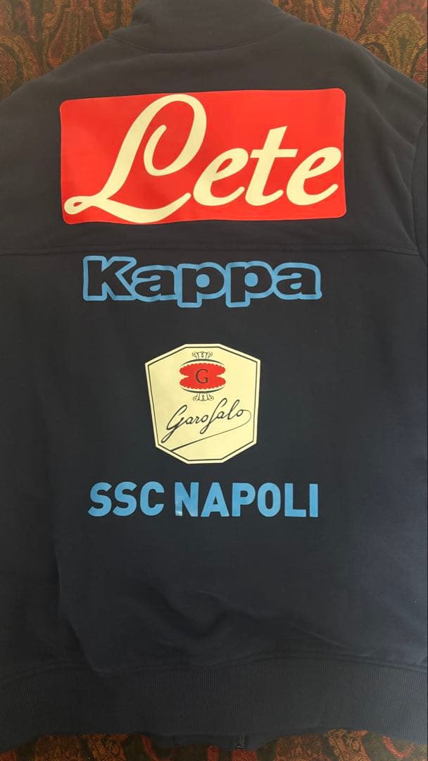 Kappa SSC Napoli ジャージ X LARGE ネイビー