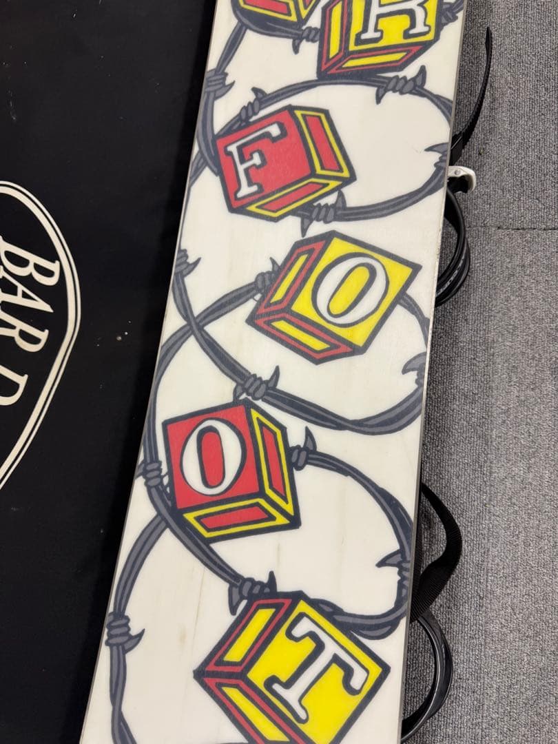 レア スノーボード BARFOOT ビンテージ 約140cm