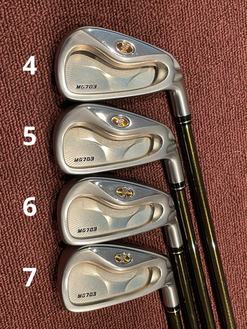 【美品】HONMA BERES MG703 アイアン 8本セット 星2 R
