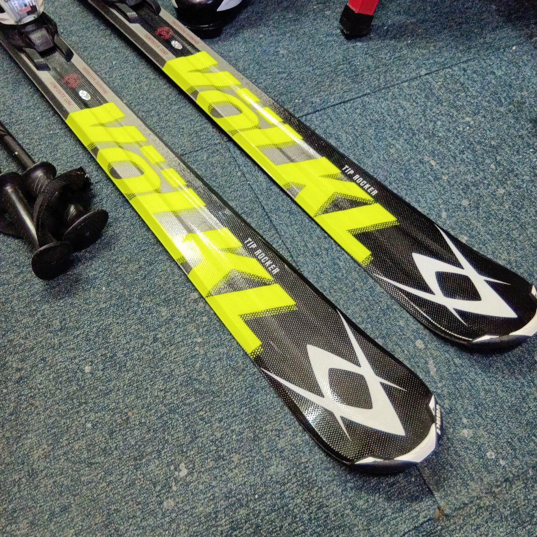 メンテナス済166cmVolkl 靴…ポール付