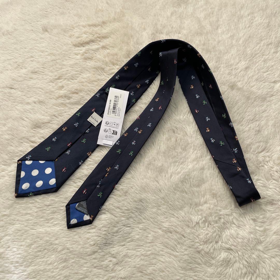Paul Smith ポールスミス ネクタイ メンズ ネイビー