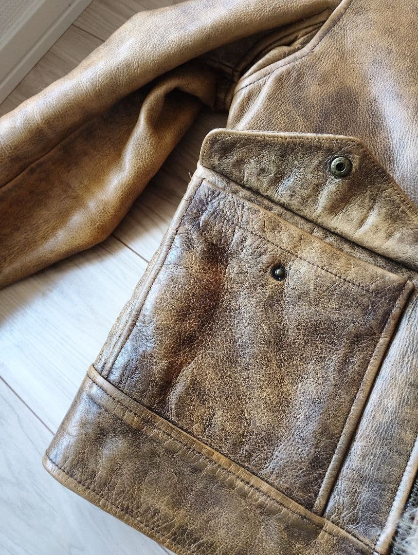 本日限定値下げ RRL レザージャケット スポーツジャケット ラルフローレン