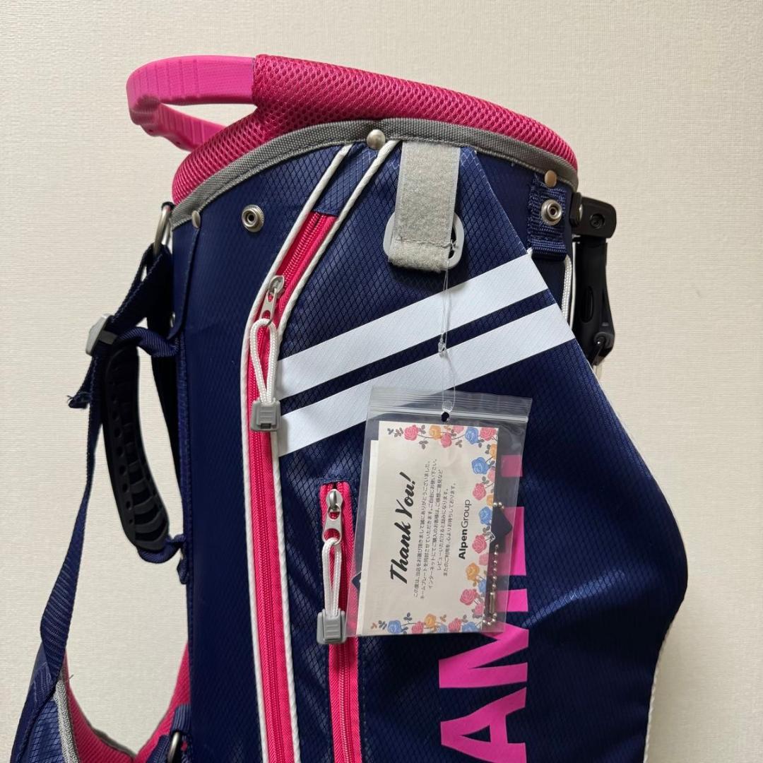 KOLWIN コルウィン スタンド式 キャディバッグ ゴルフバッグ レディース