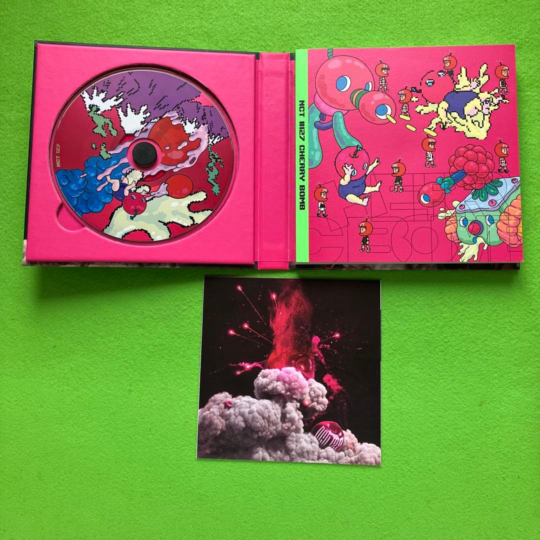 NCT 127 3rd mini album『Cherry Bomb』韓国盤CD