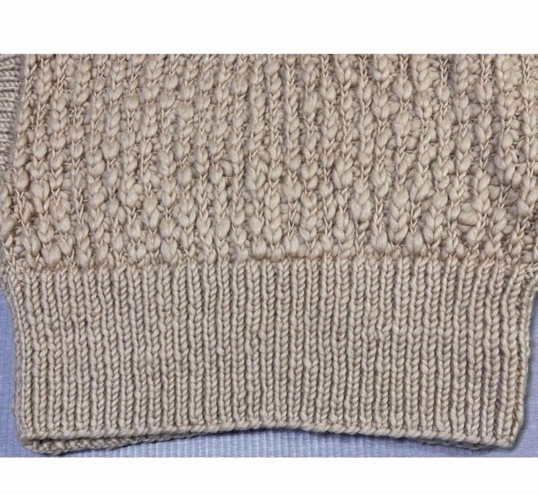 Hella / ヘラ SLAB KNIT COCOON VEST ニットベスト