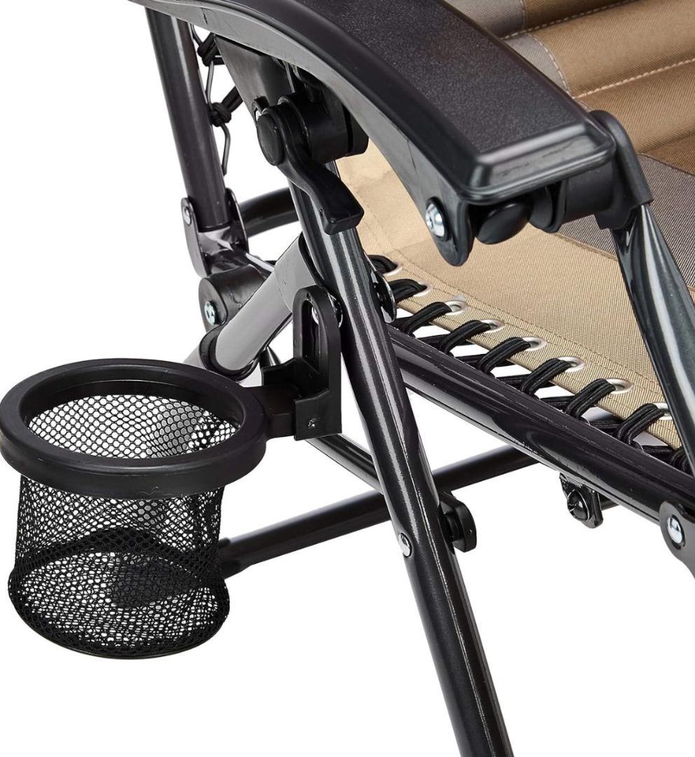 【OYB6】ゼログラビティー チェア パッド付 アウトドア キャンプ 折りたたみ