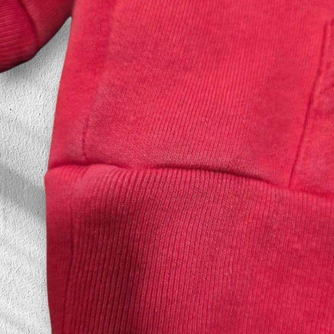 バレンシアガ　 パーカー フード付き　レッド　レディース　フーディー　M