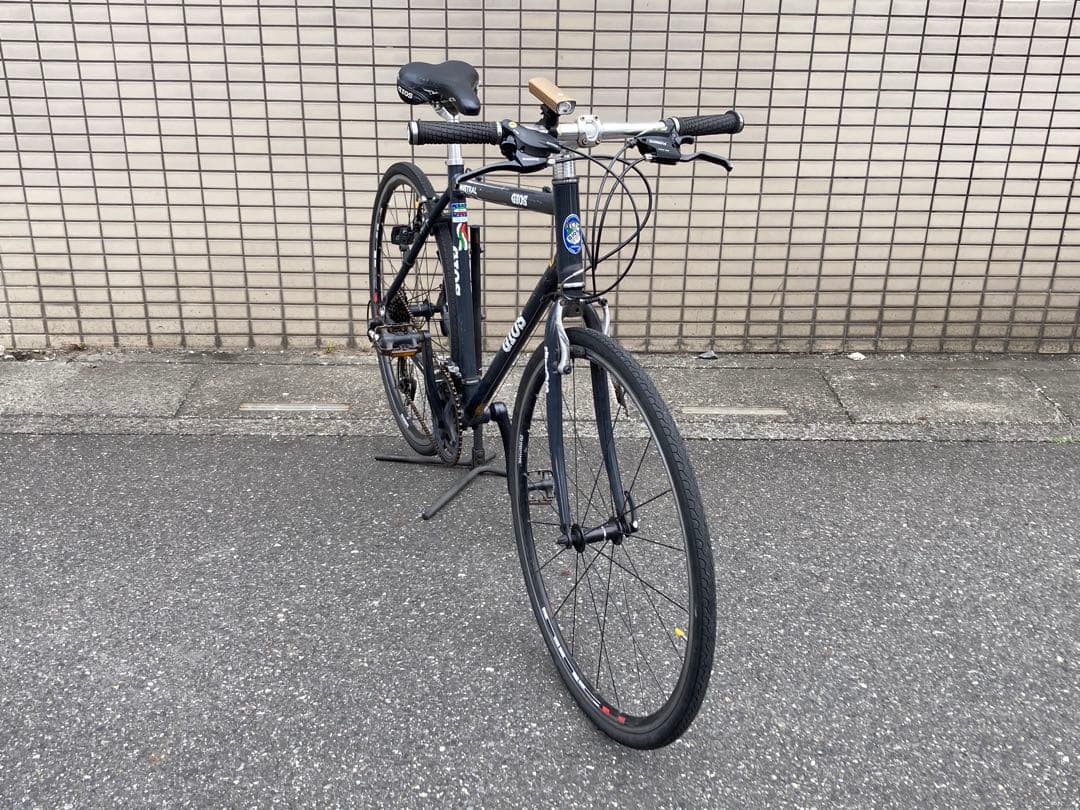 GIOS MISTRAL ジオス ミストラル グレー 520mm ヘッドライト付
