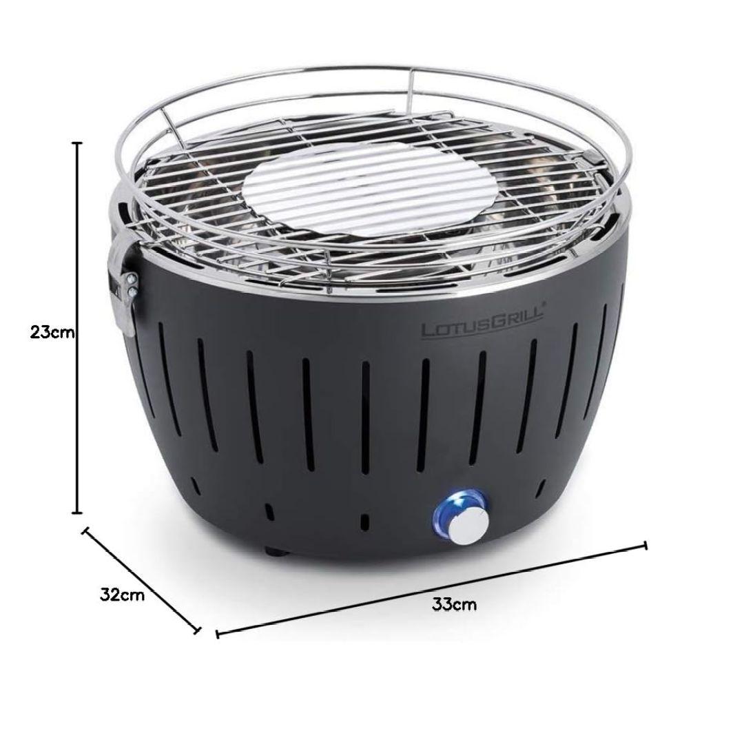 【新品】ハーフェレ ロータスグリル お試し炭付 S レッド