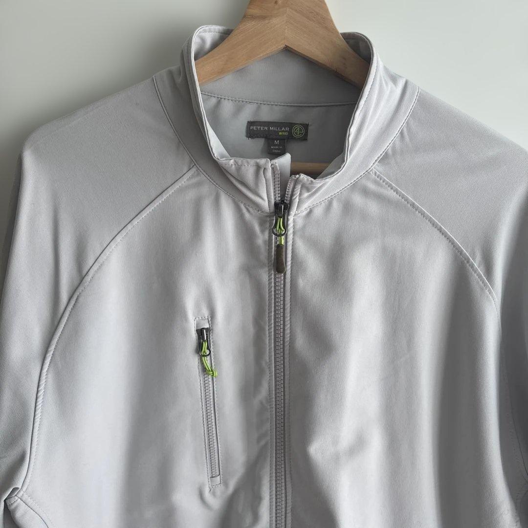 PETER MILLAR ゴルフ用アウター ライトグレー