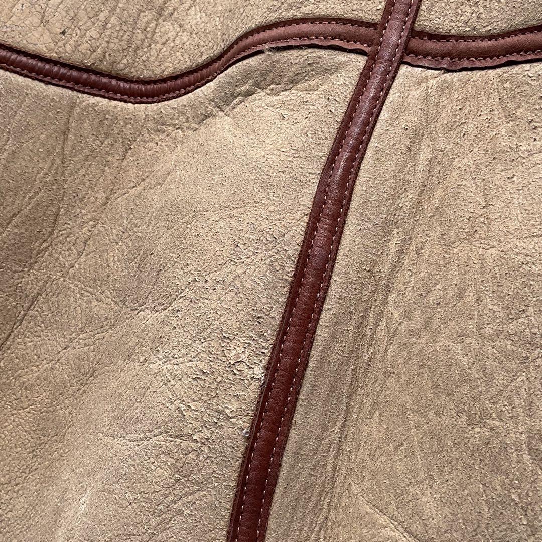 希少✨90's AVIREX B-3 リアルムートン　シープスキン　38 レザー