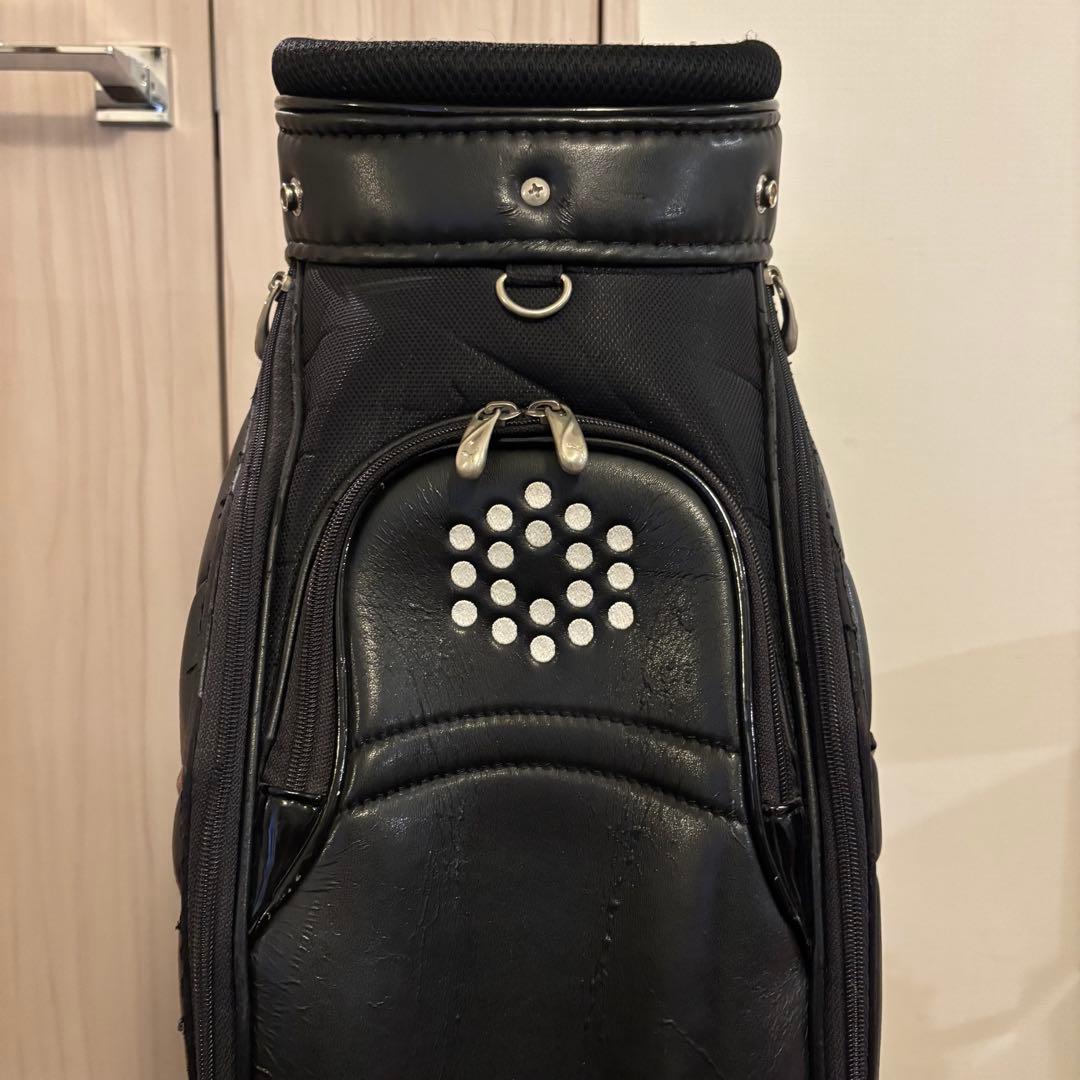 プーマ キャディバッグ 9型 47インチ対応 5分割 ブラック