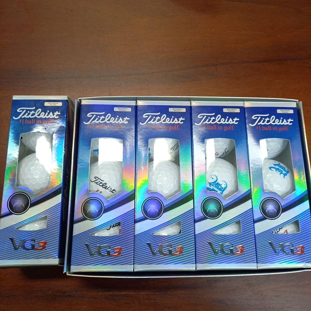 未使用品　Titleist　タイトリスト　VG3　ゴルフボール　24個