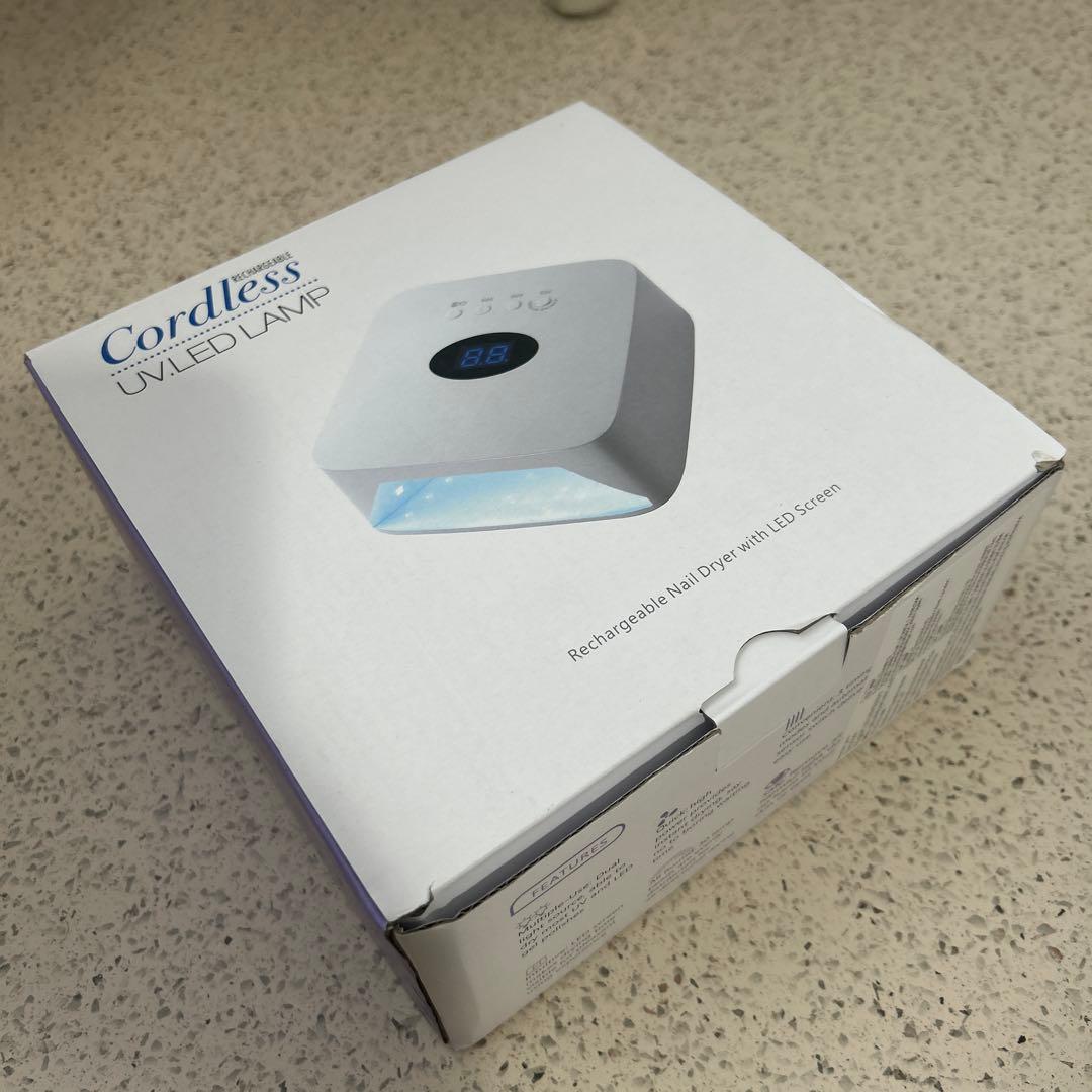 便利！コードレス【ジェルライト】ハイブリッド✴︎LED✴︎UV✴︎54w✴︎ジェルネイル