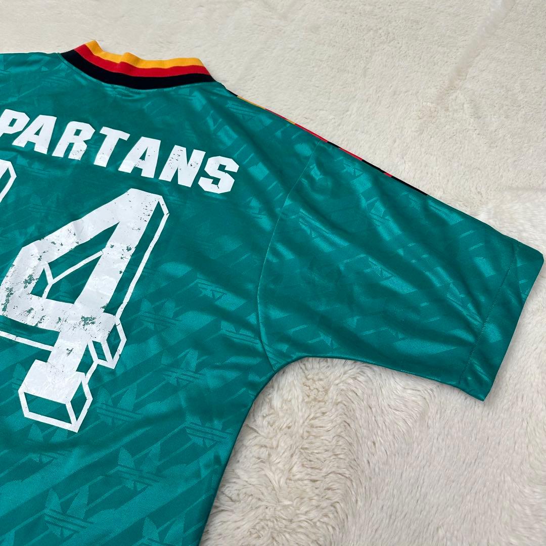 ✨美品✨90s アディダス デサント製 ユニフォーム 総柄 緑 ドイツカラー L