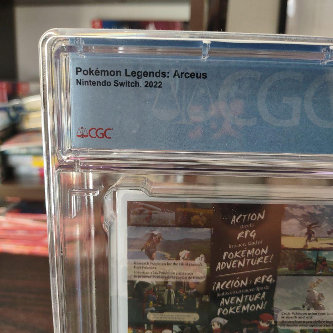 新品　ポケモン アルセウス SWITCH GRADED CGC 9.8