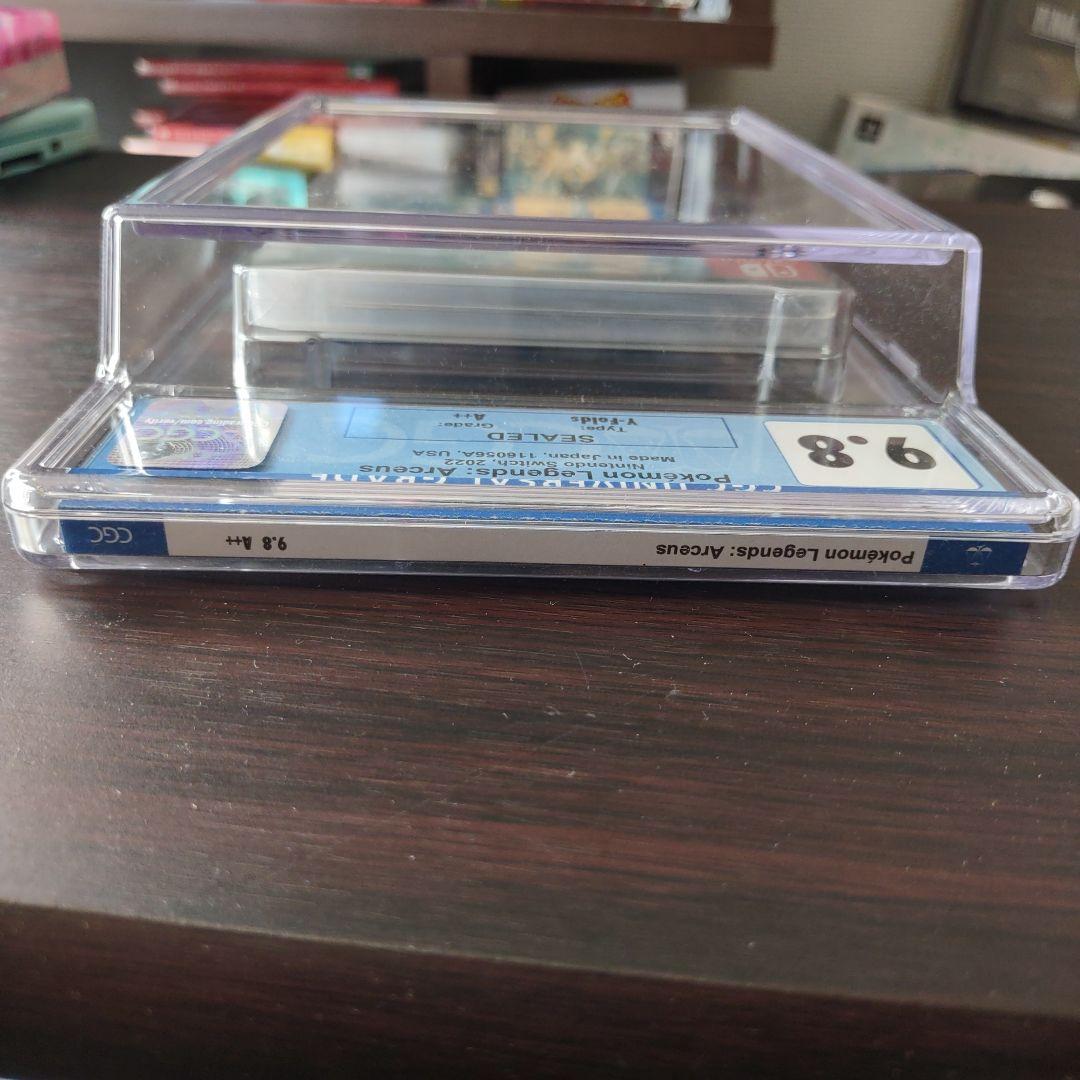 新品　ポケモン アルセウス SWITCH GRADED CGC 9.8